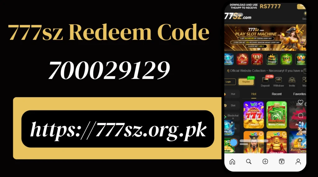 777SZ Redeem Code